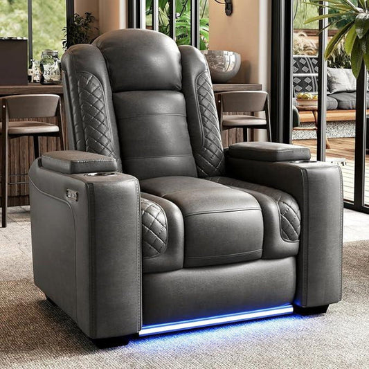 Experience Ultimate Comfort with the Vanacc Dual Motor Recliner Sofa - Perfect for Movies, Gaming, and More!